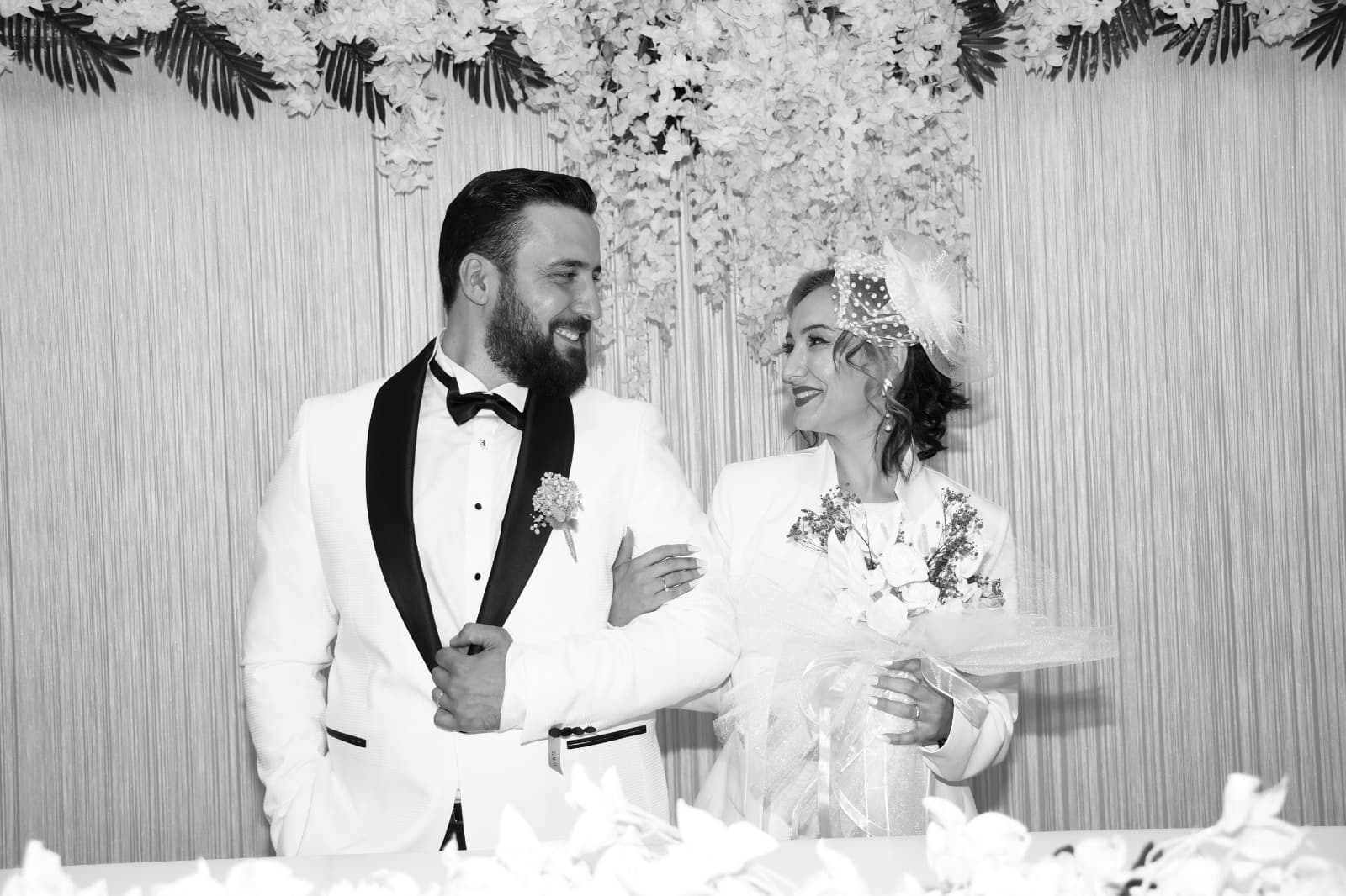 Dilek ve Egemen düğün fotoğrafı